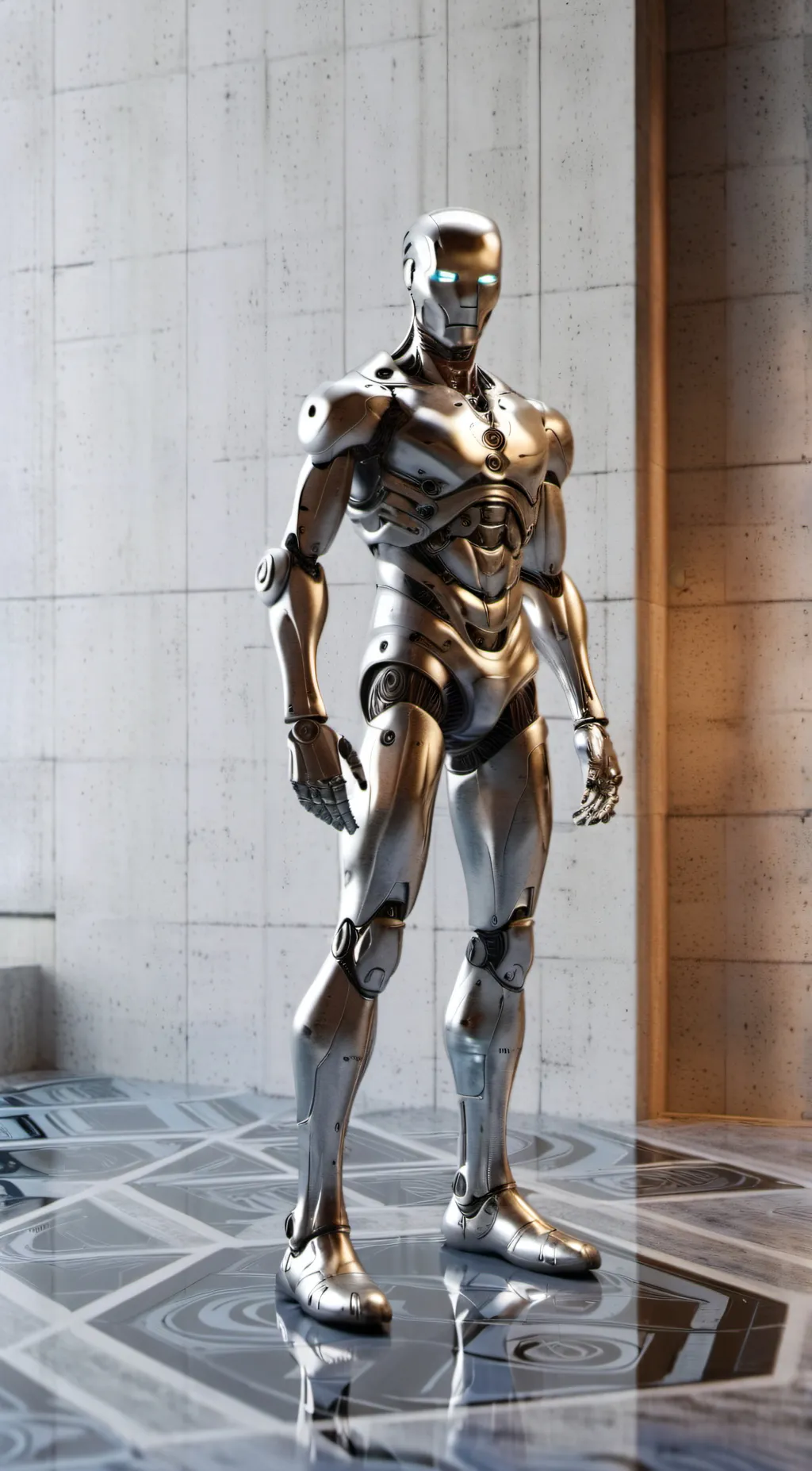 ai character: Helperbot 9000 background