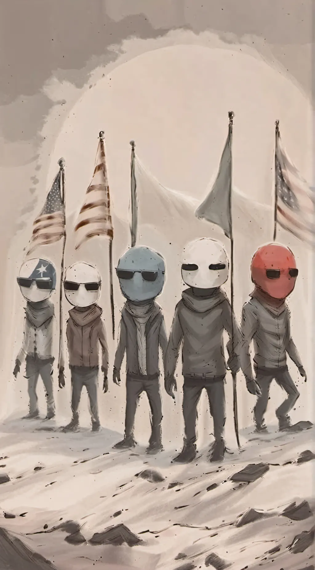 ai character: CountryHumans! background