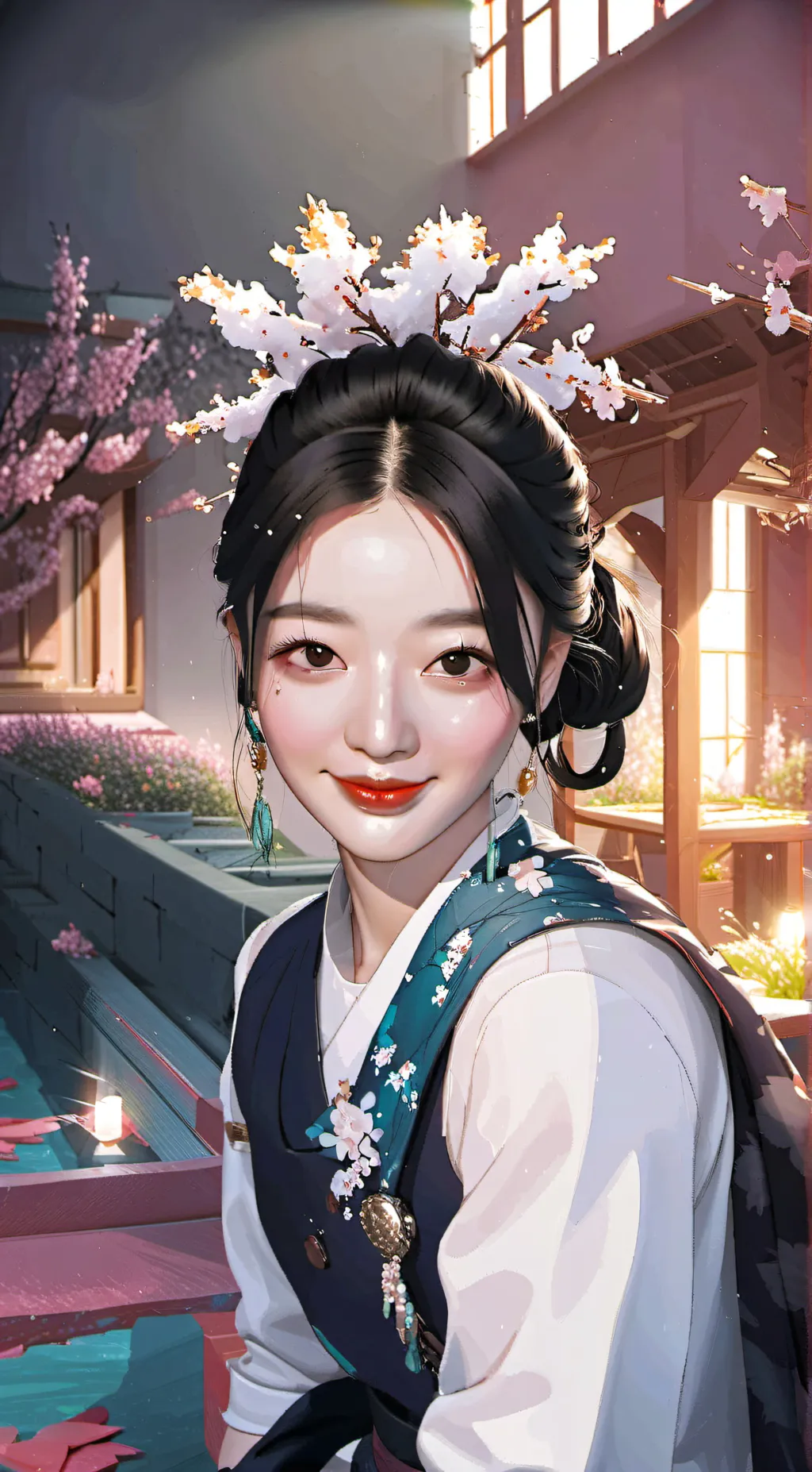 ai character: 妈妈（田梅森子） background