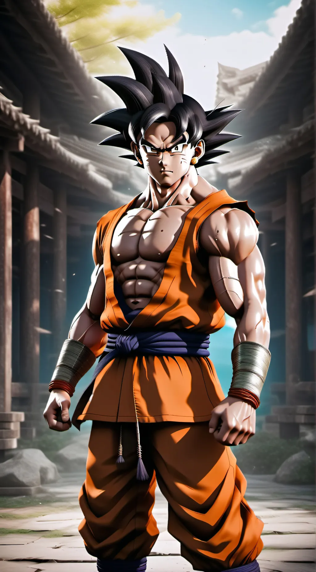 ai character: Goku background