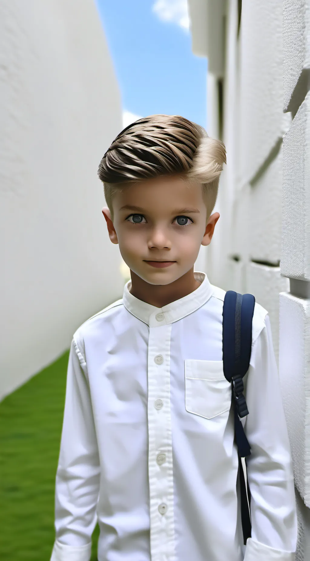 ai character: Omid (not twd one) background