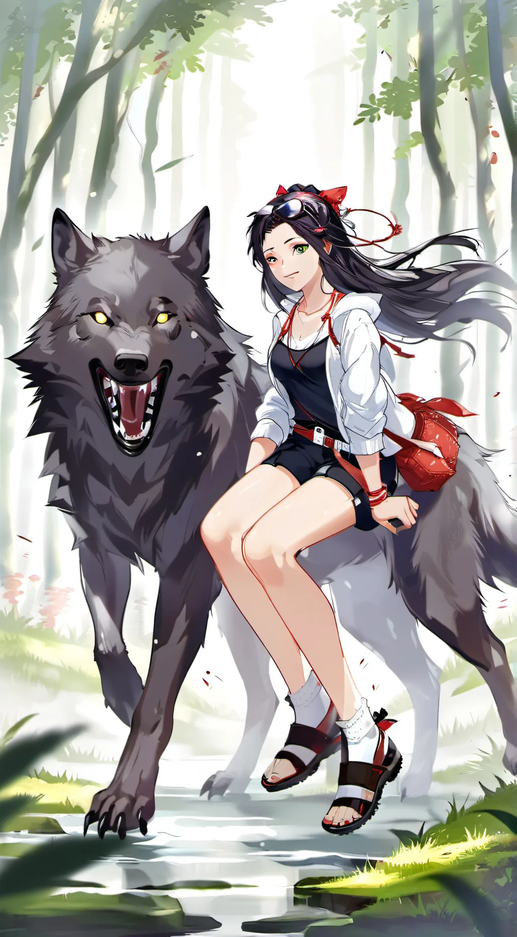 ai character: Ellie background