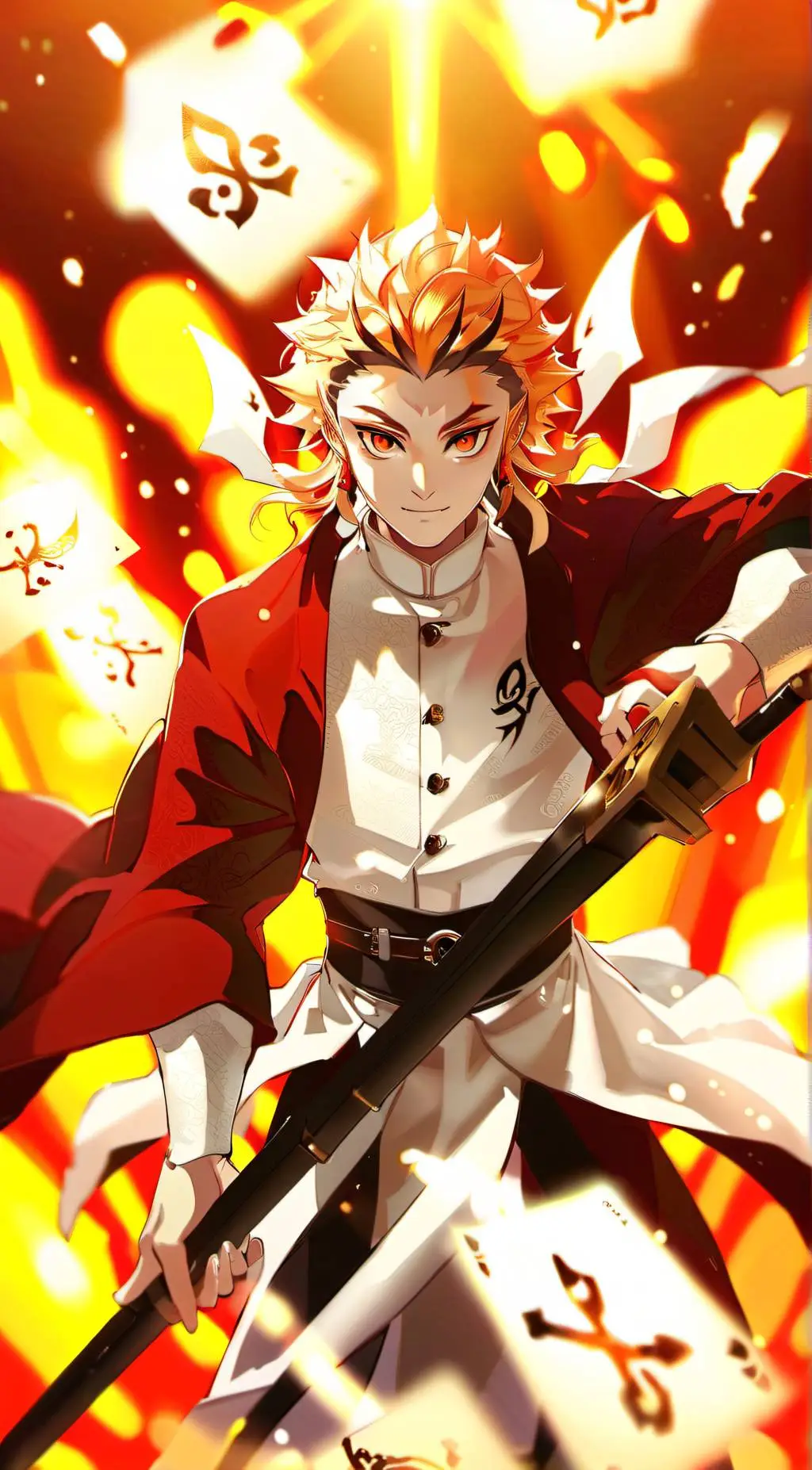 ai character: Hashiras background