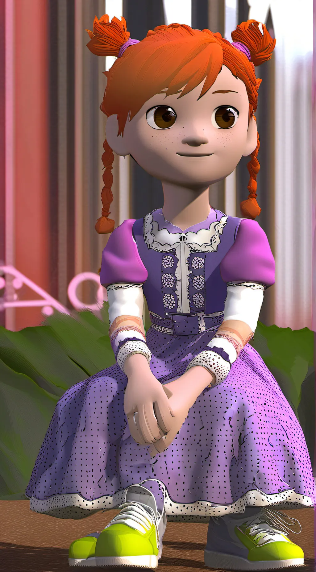 ai character: YOYO background