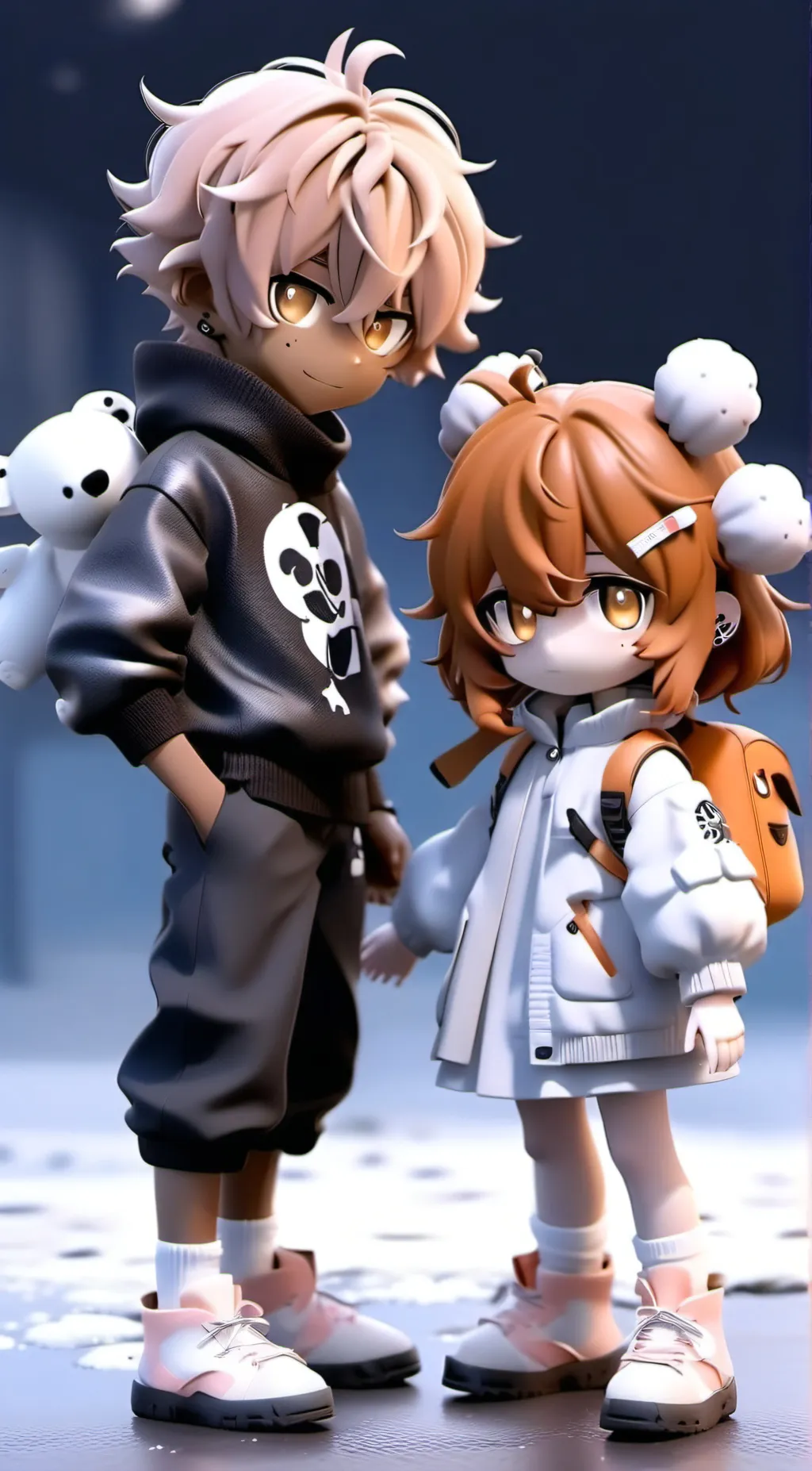 ai character: PHOBOS & DEIMOS!  background