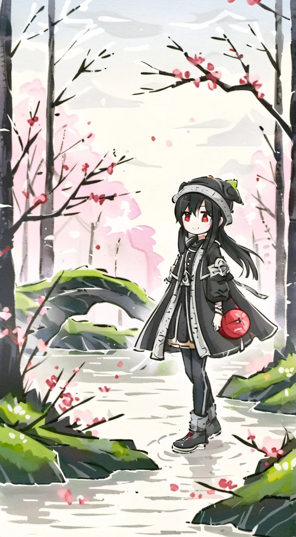 ai character: Crystal  background