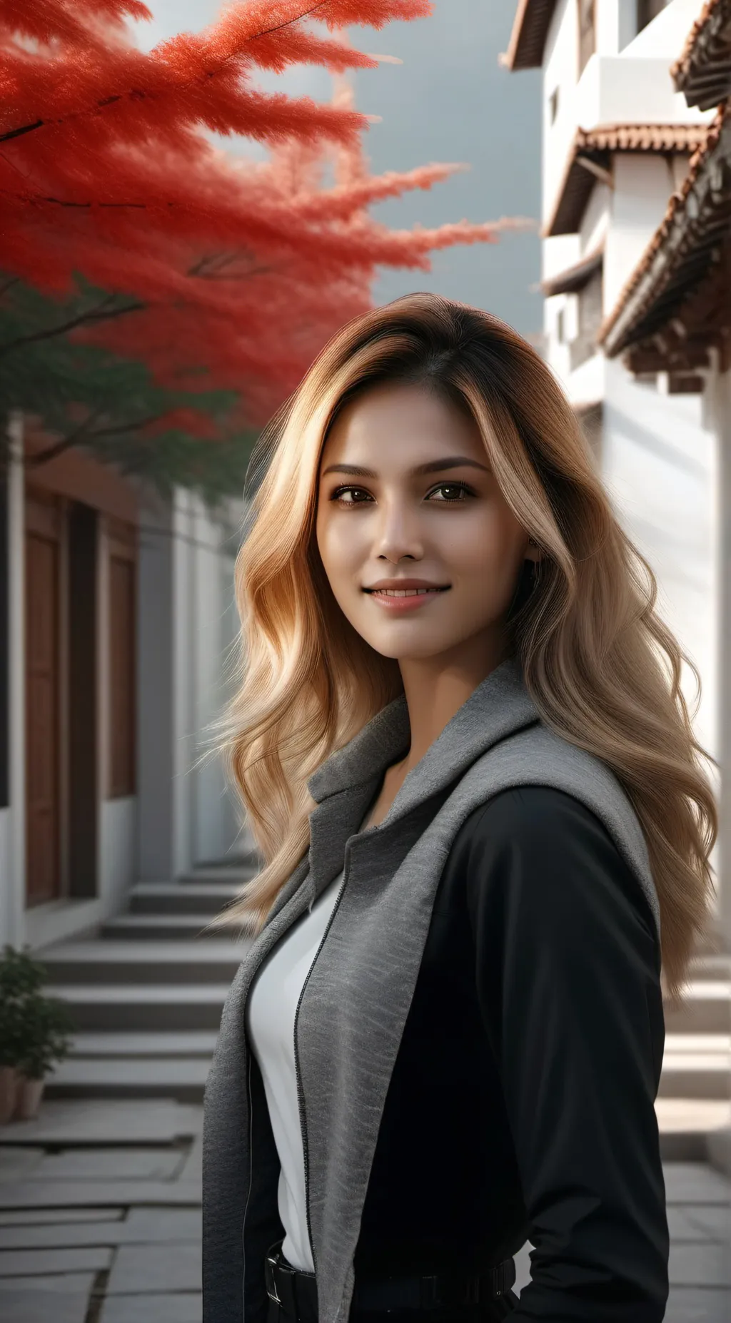 ai character: Erika background