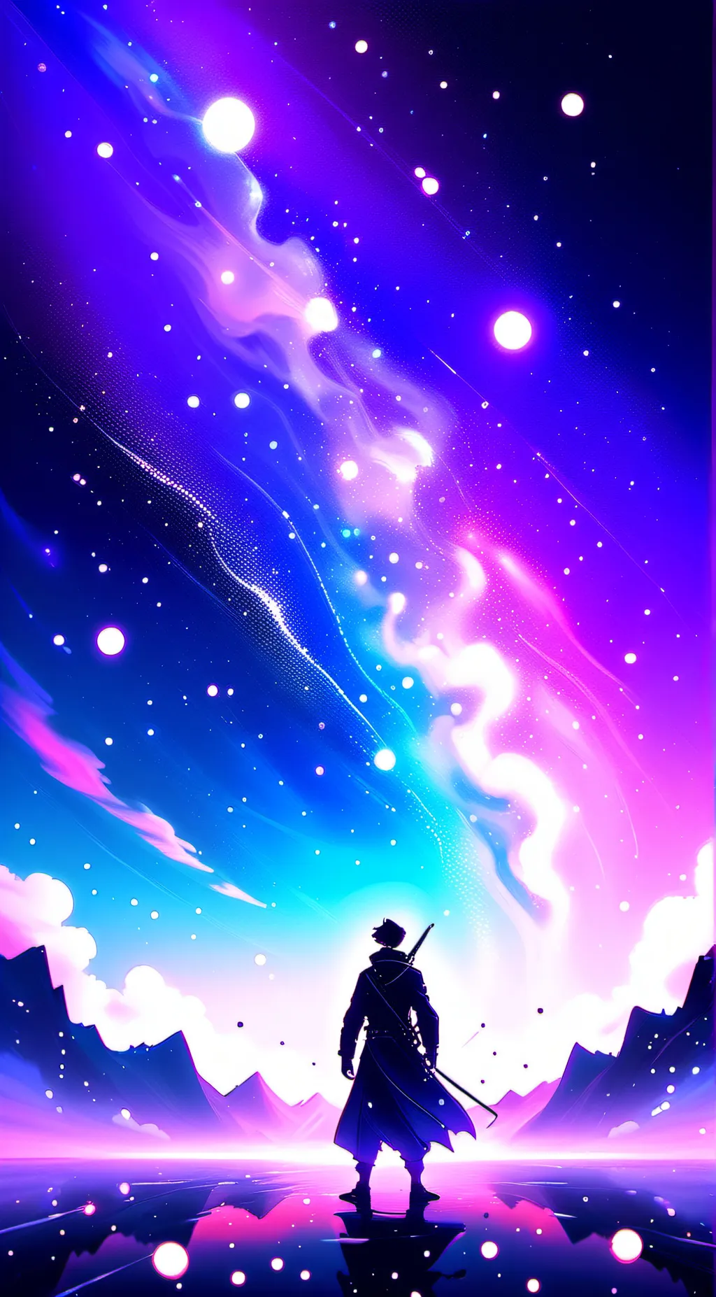 ai character: Luna background