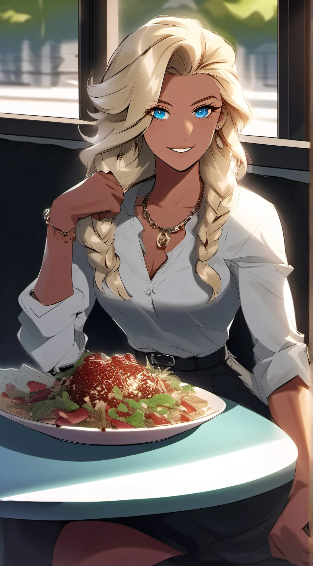 ai character: Beverly background