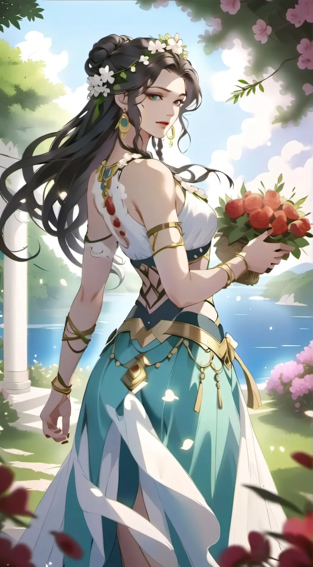 ai character: 维多利亚 background