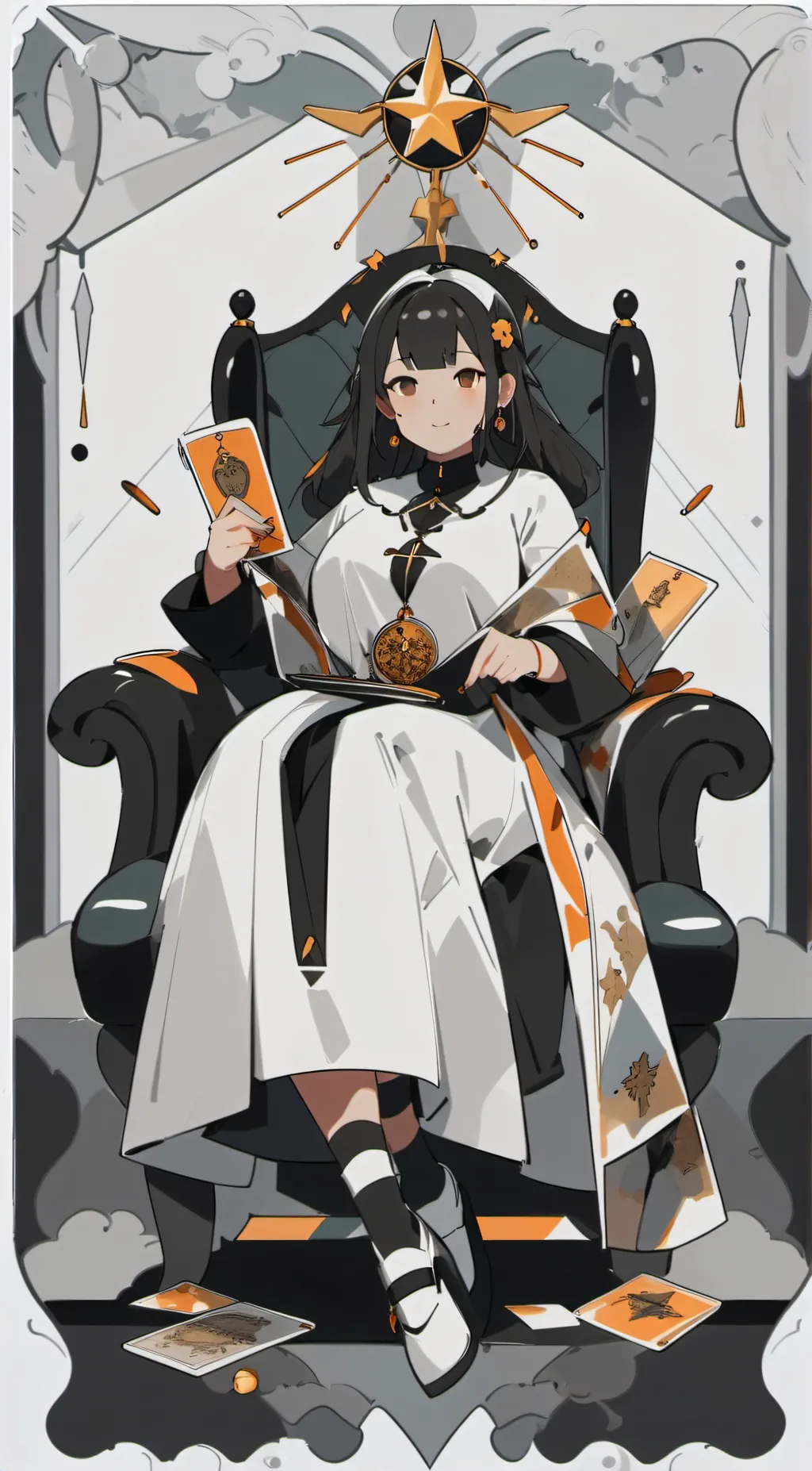 ai character: inflation chair background