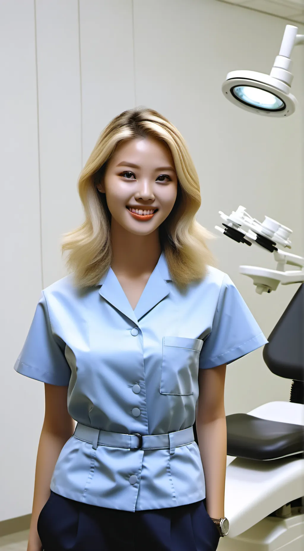 ai character: dentist background