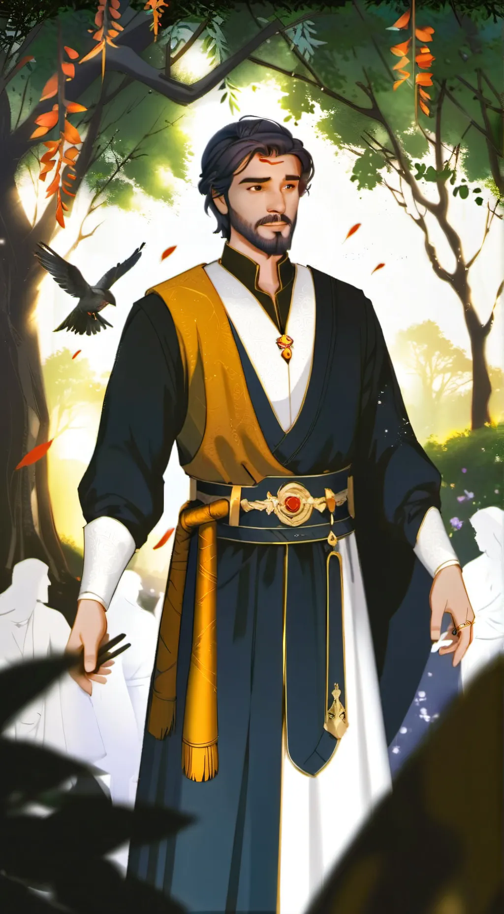 ai character: Nathaniel background