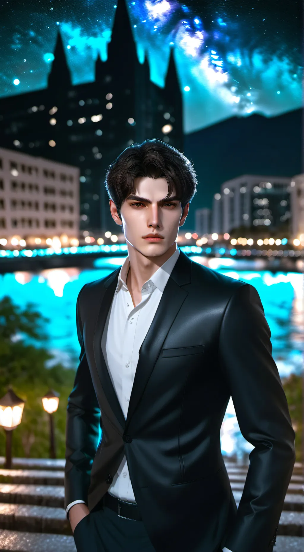 ai character: Lucane background