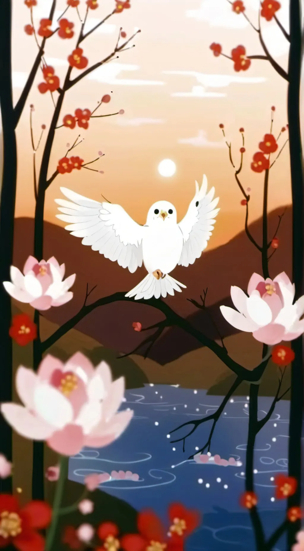 ai character: <3 thank you guys* background