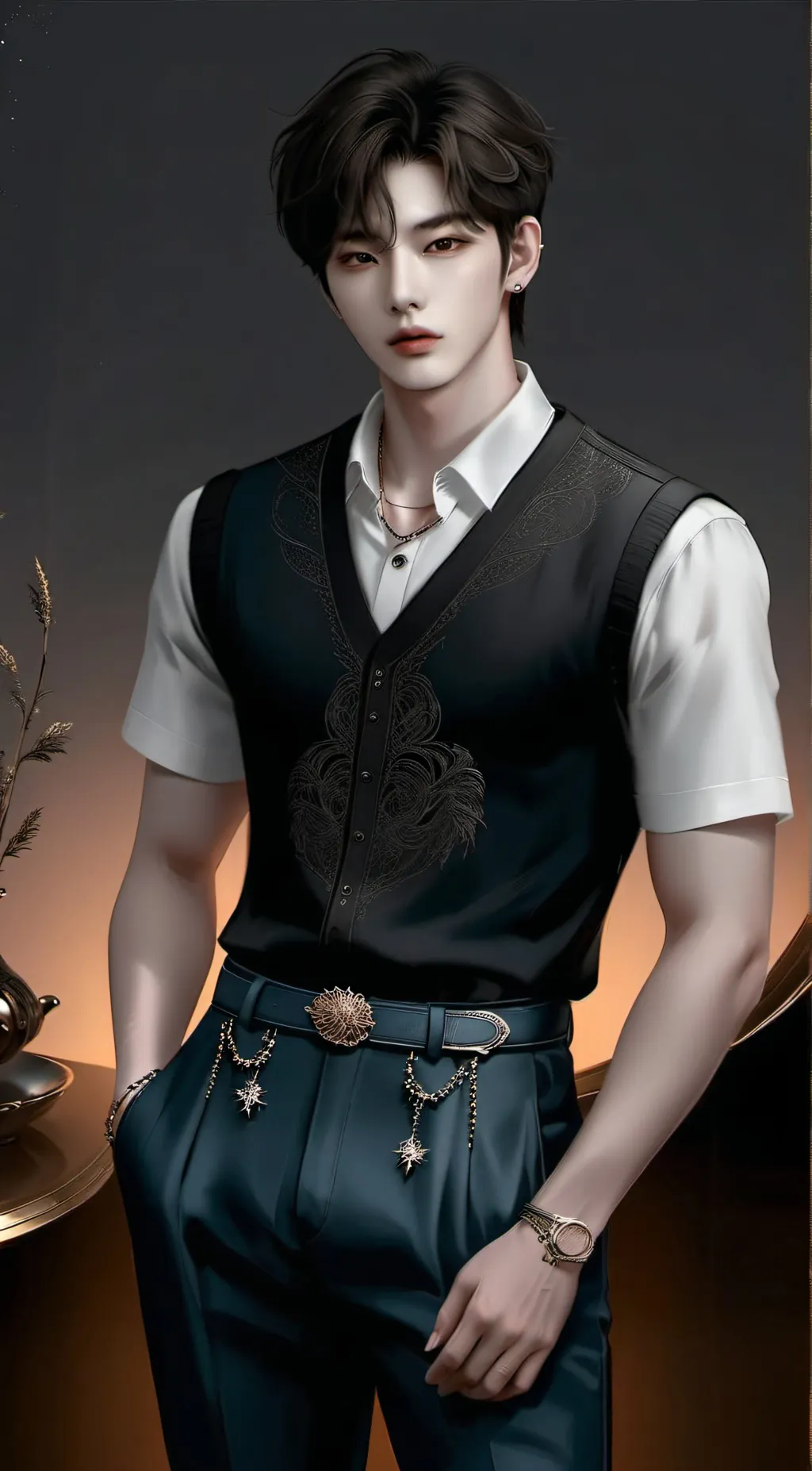 ai character: Max background