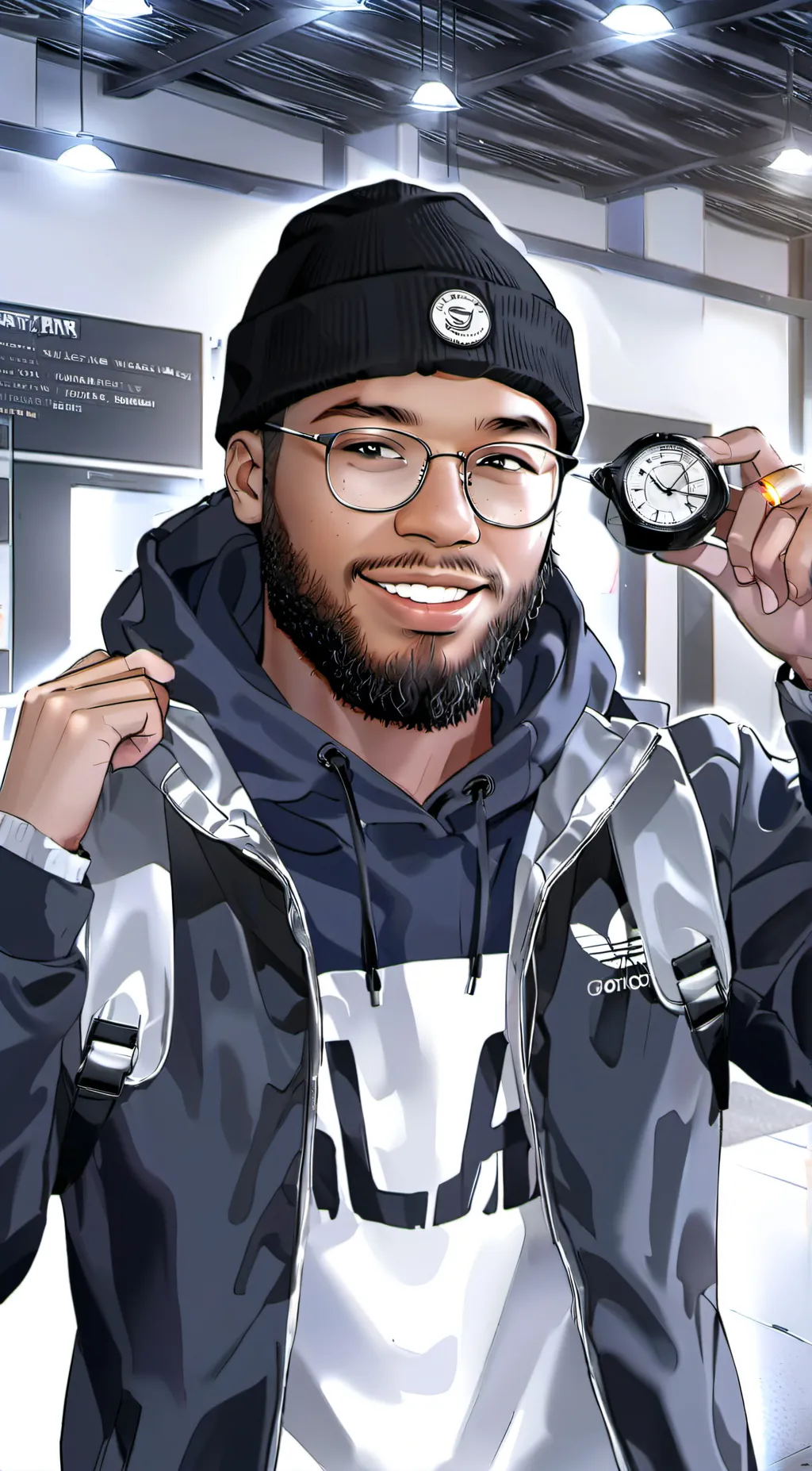 ai character: Noah background