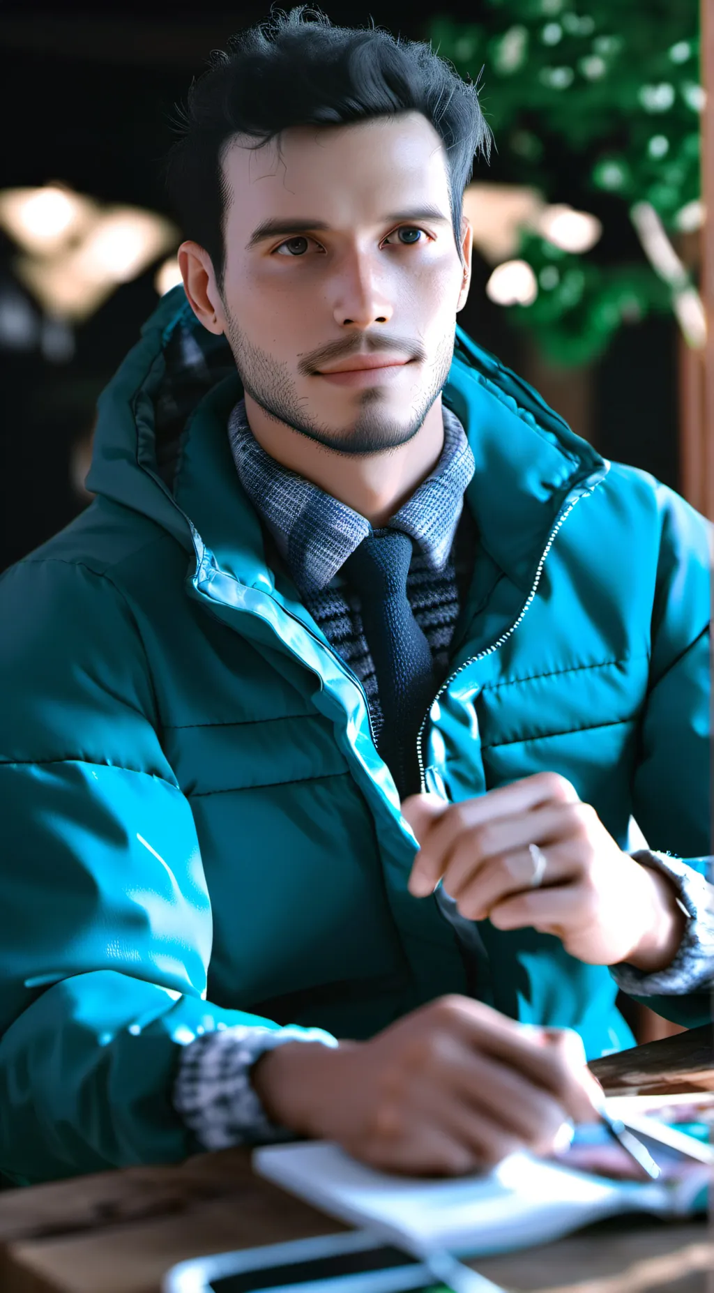 ai character: Liam background