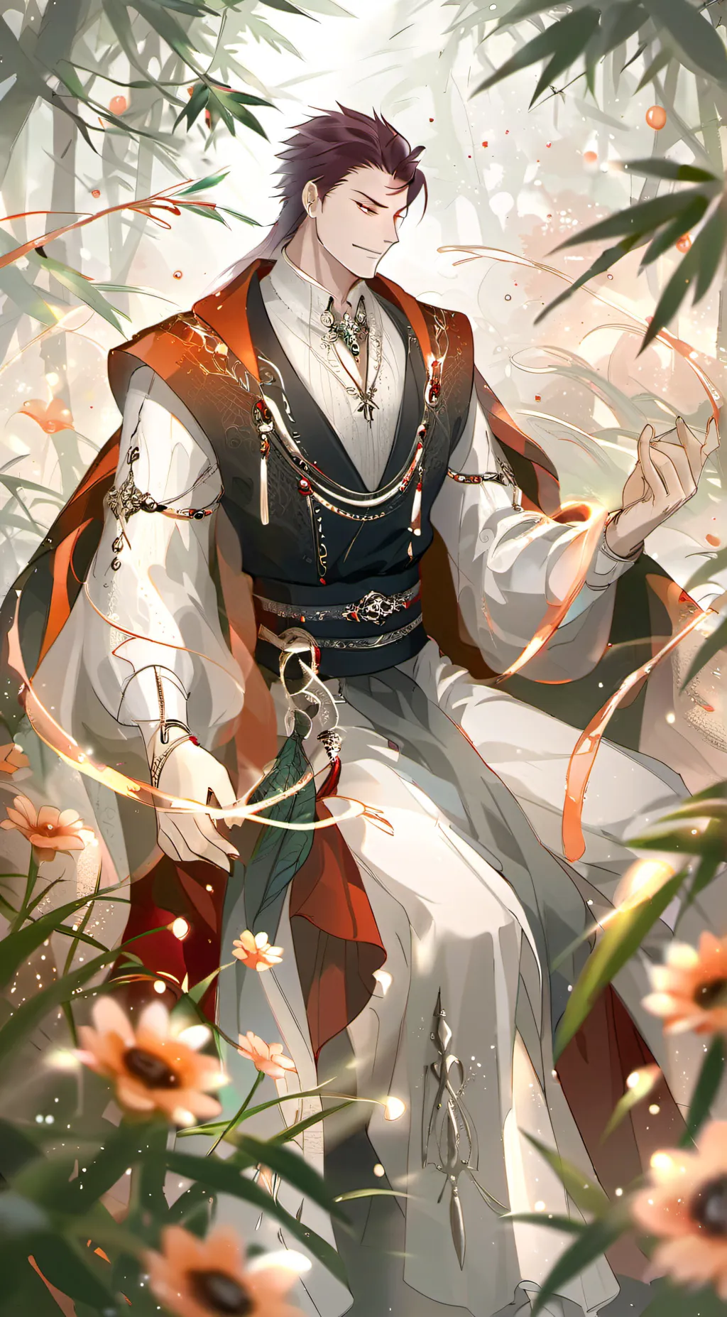 ai character: .Todoroki family. background