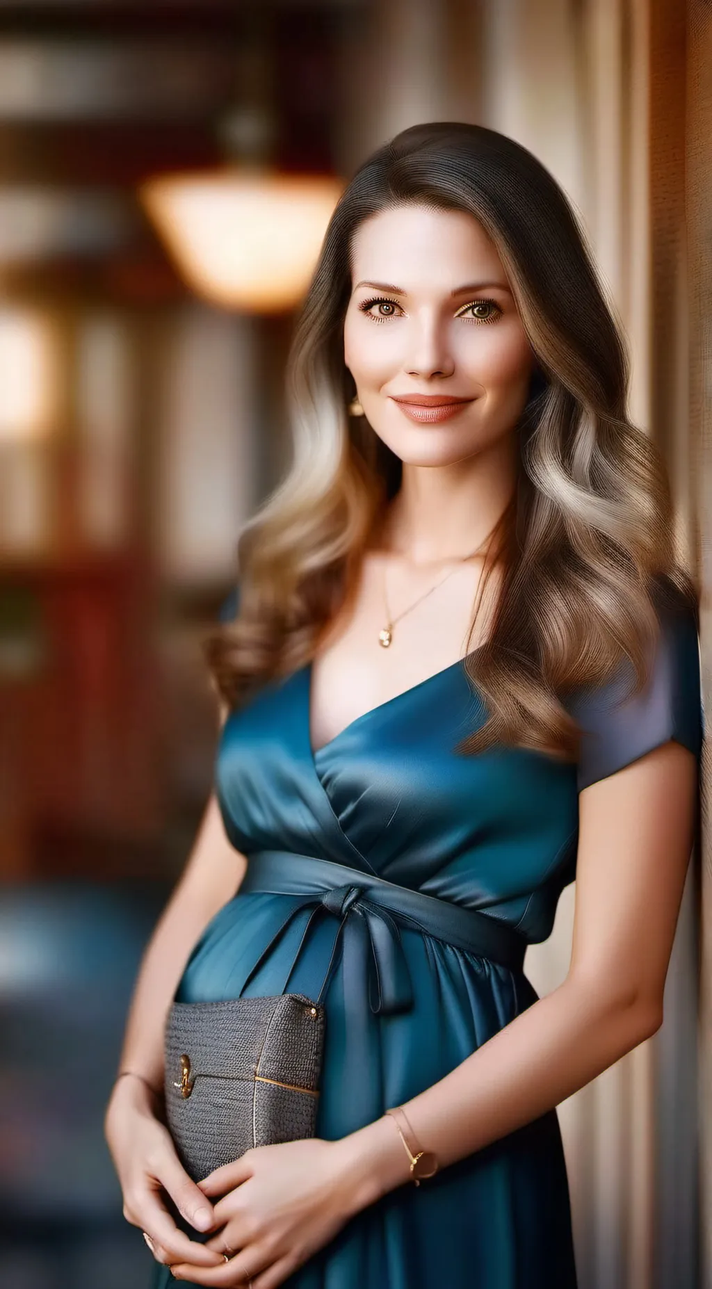 ai character: Maria  background