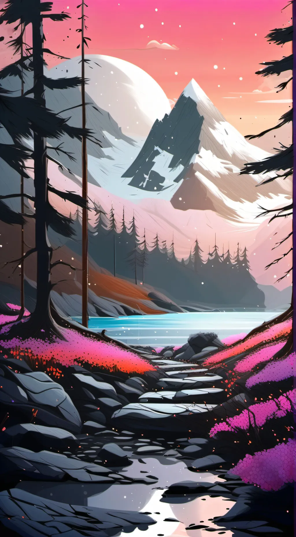 ai character: 🦈❤️ kirikami 💛⚡️ background