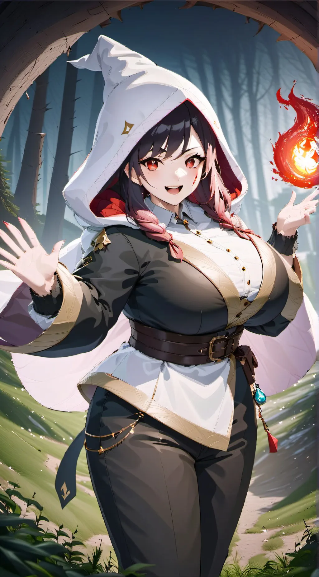 ai character: Nasha background