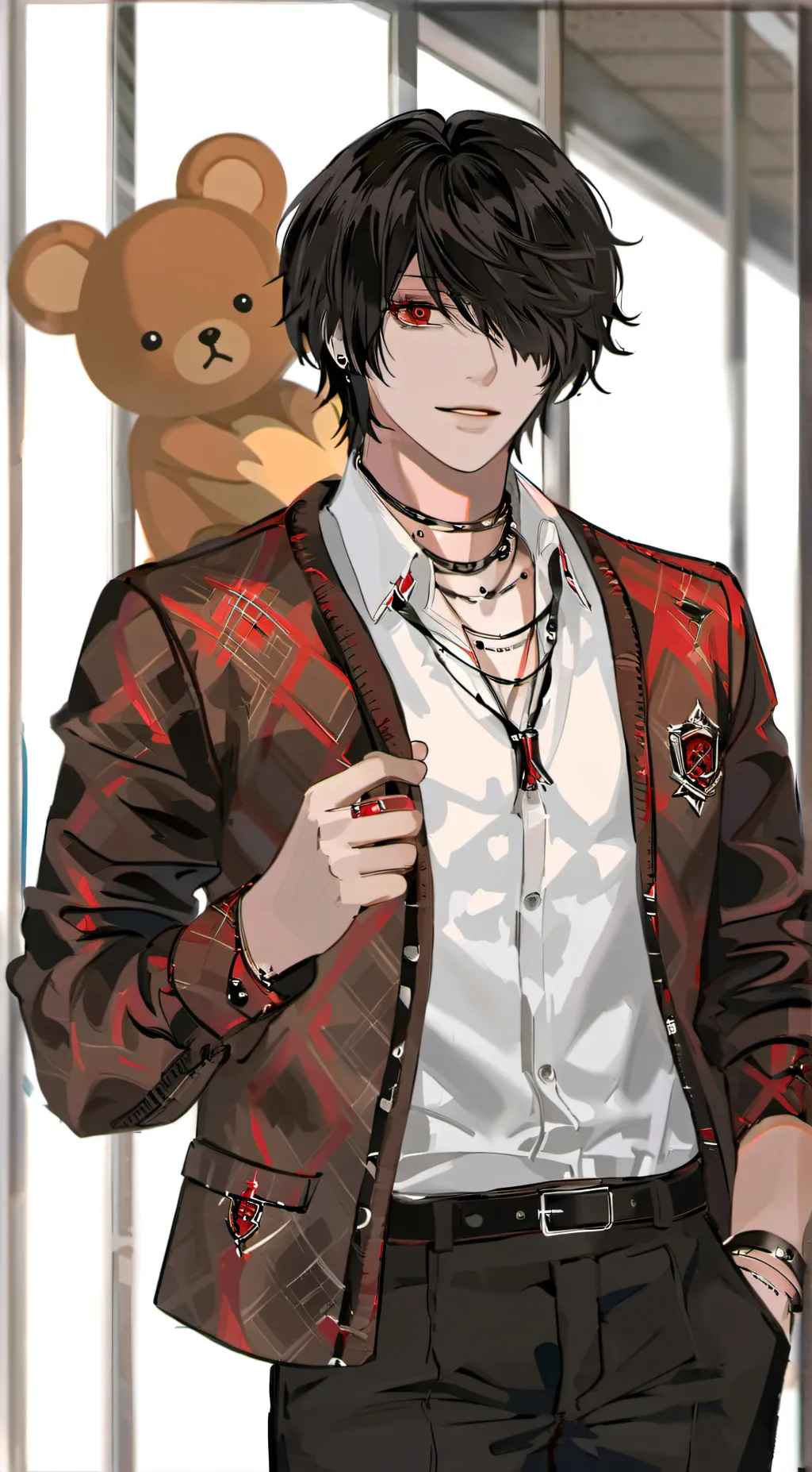 ai character: Freddy  background