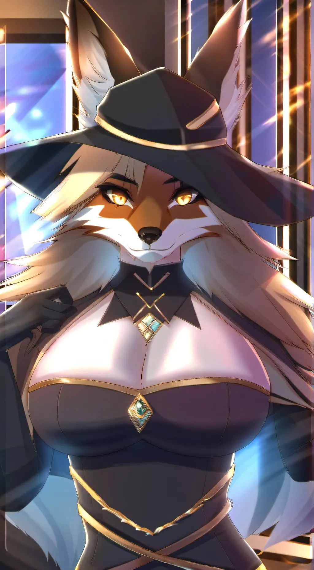 ai character: loona biscuit background