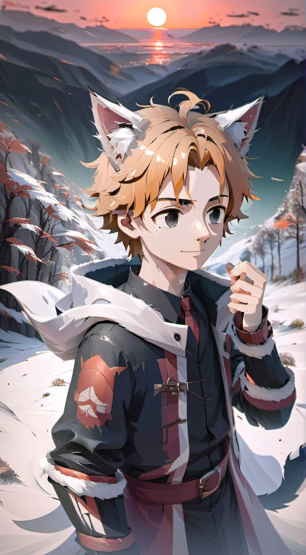 ai character: Zen background