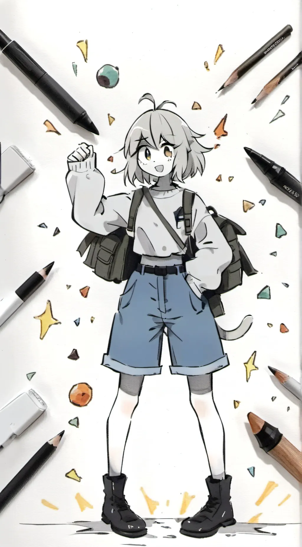 ai character: Clarie (~•Fpe•~) background