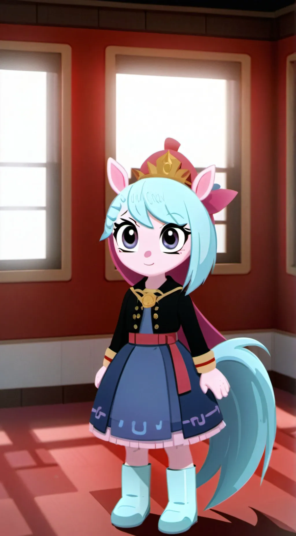 ai character: mira background