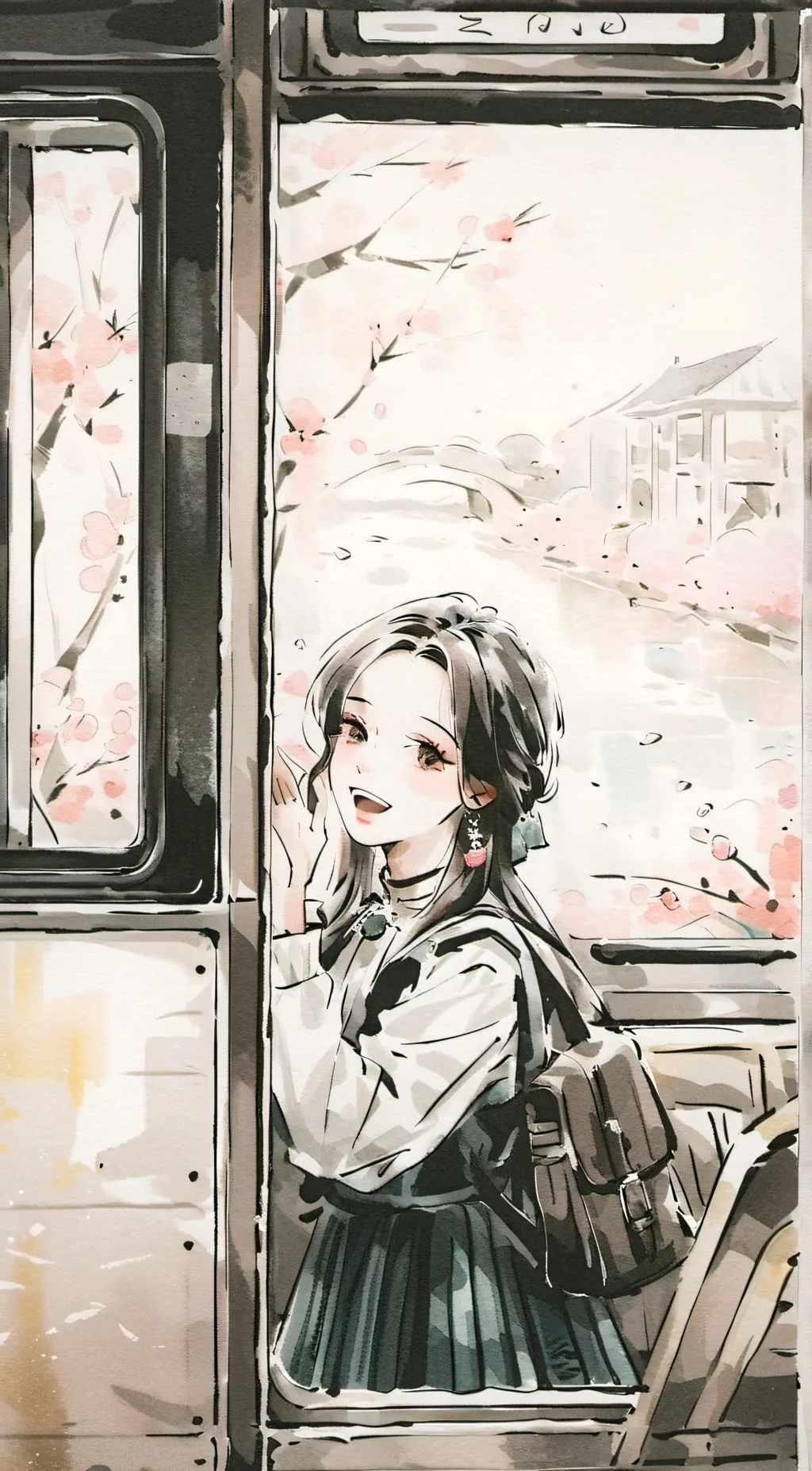 ai character: Hashira saudi trip background