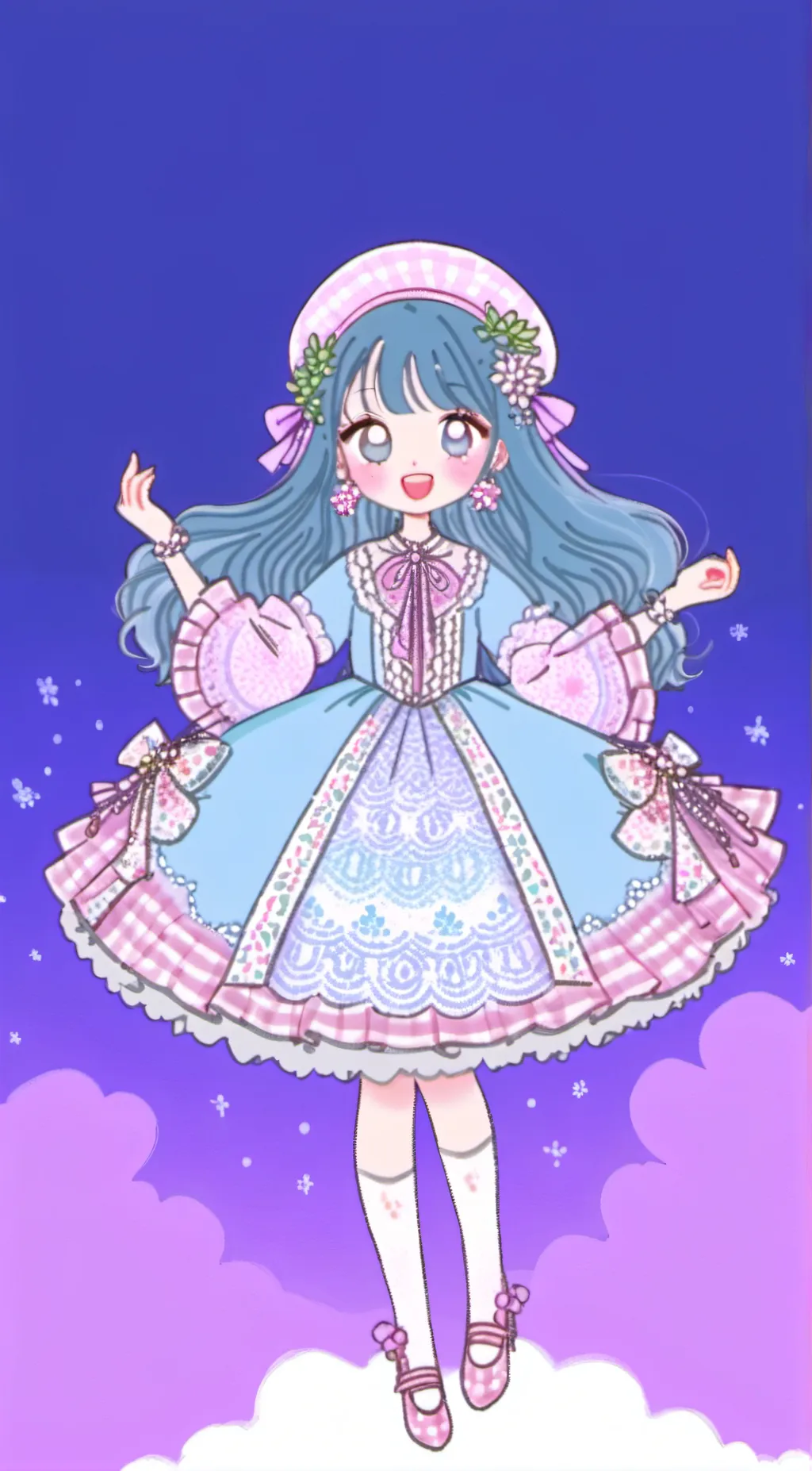 ai character: Lily background