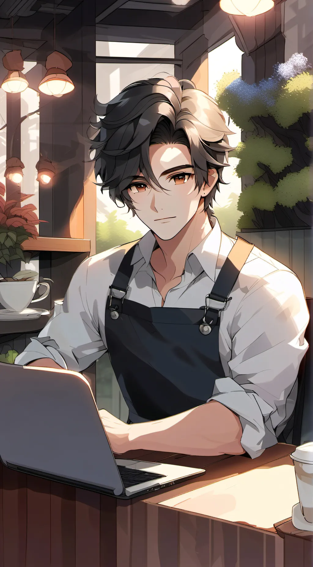 ai character: Andie background