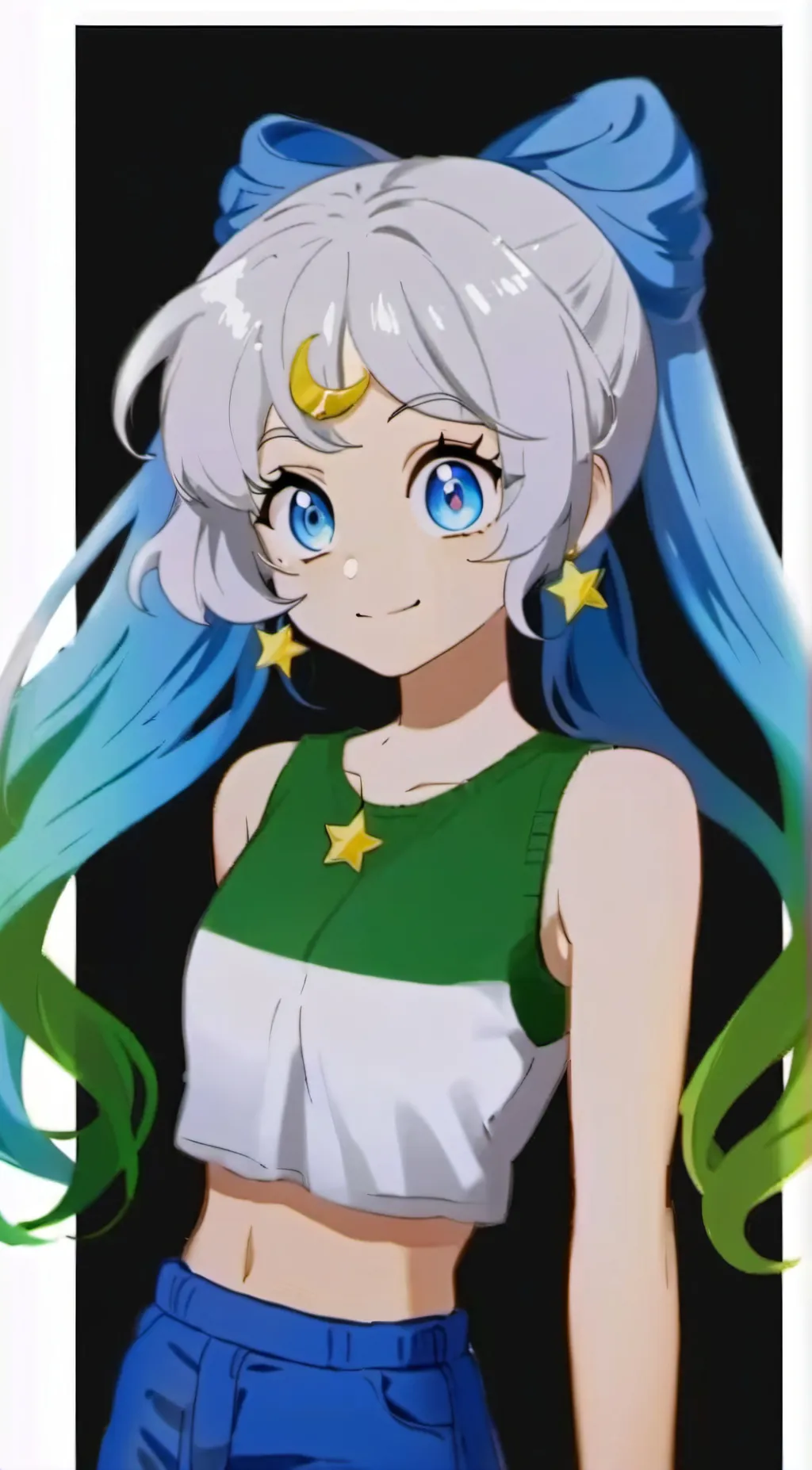 ai character: earth tsams background