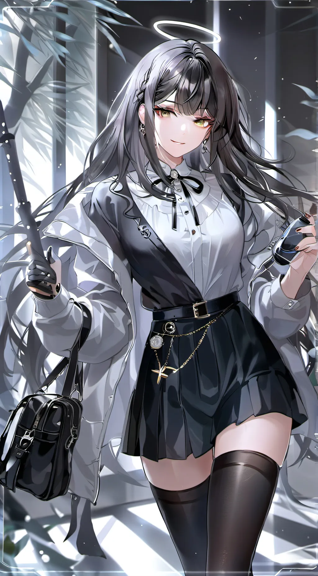 ai character: Ashley background