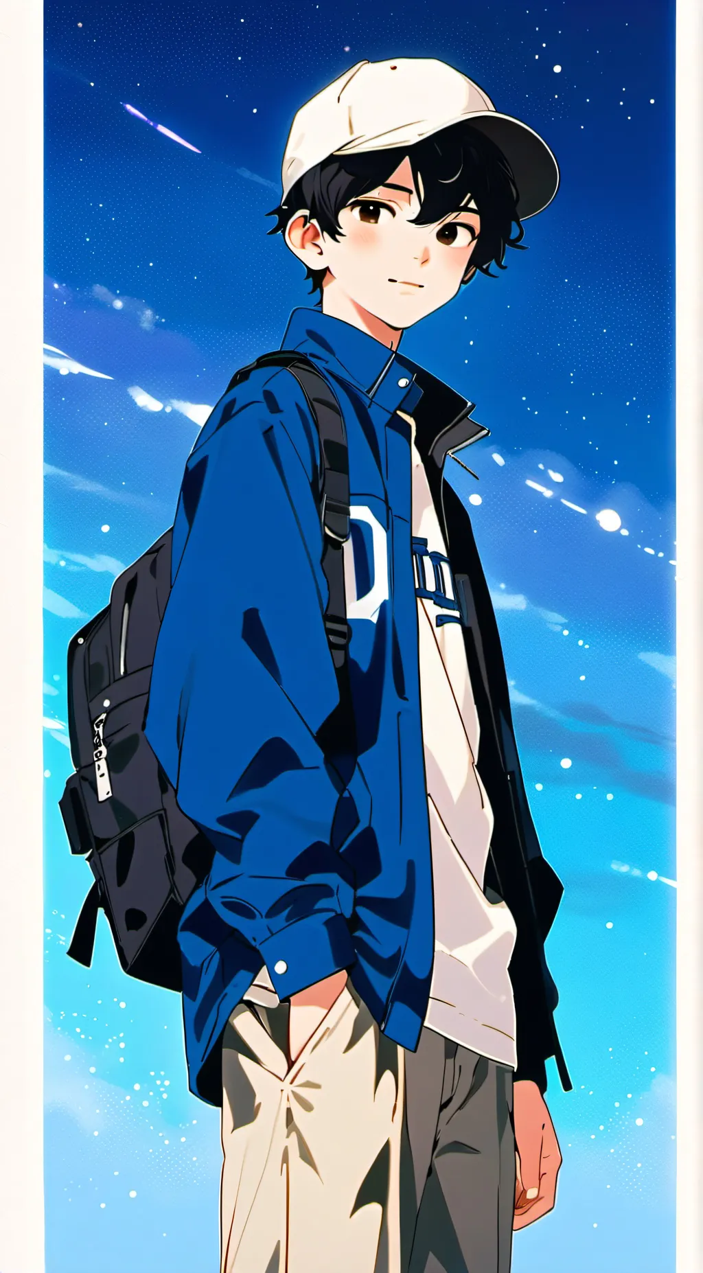 ai character: Samuel Lee  background