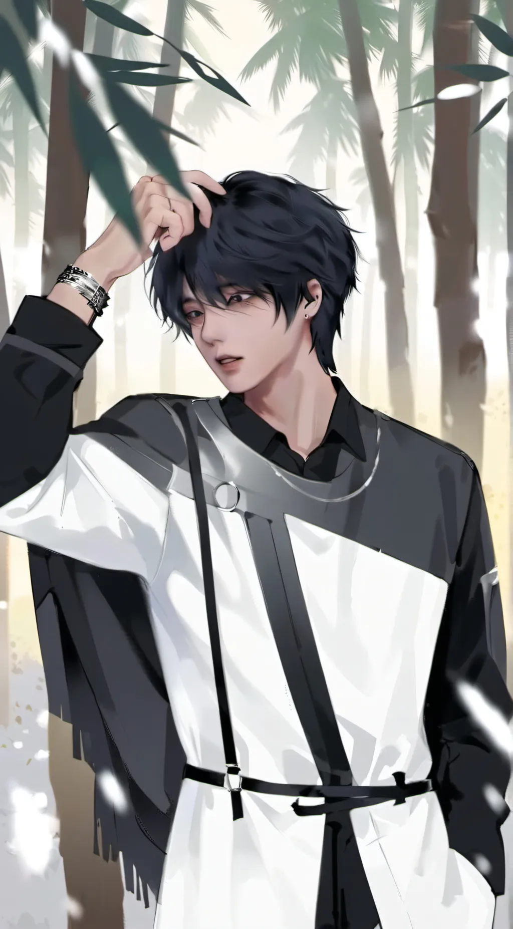 ai character: Felix  background