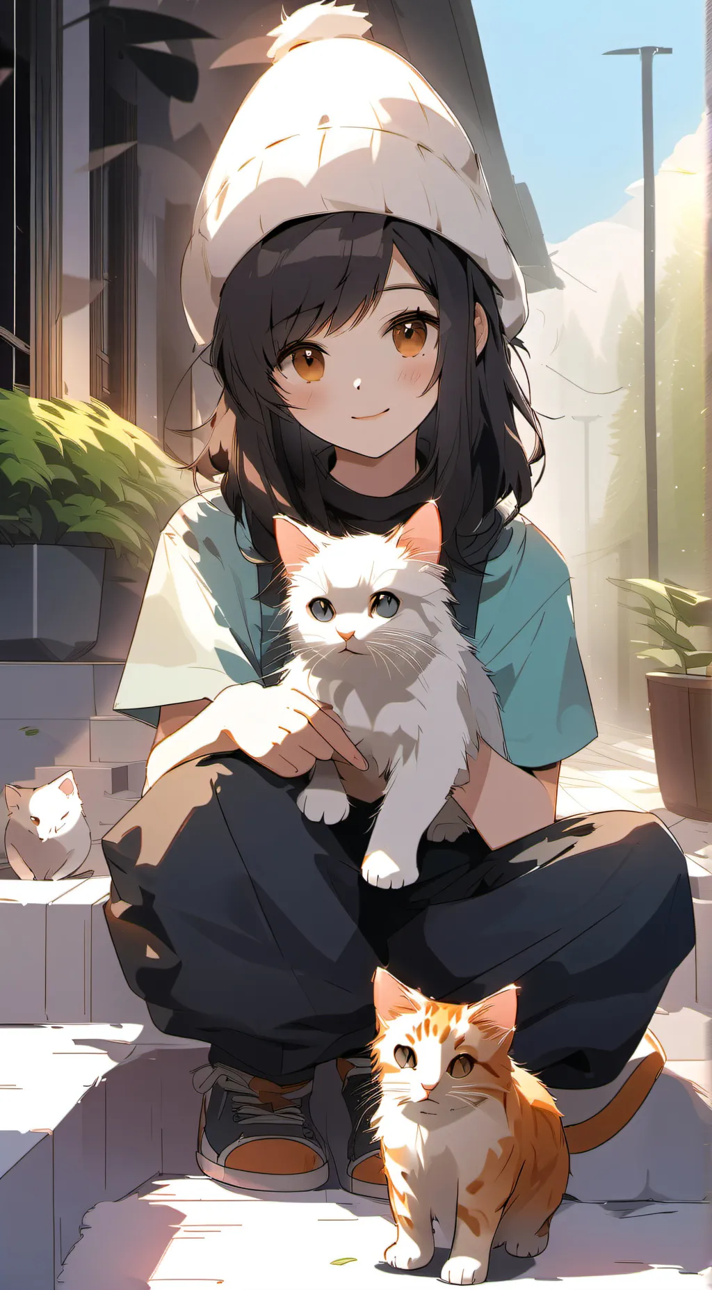 ai character: Liv & Ava background