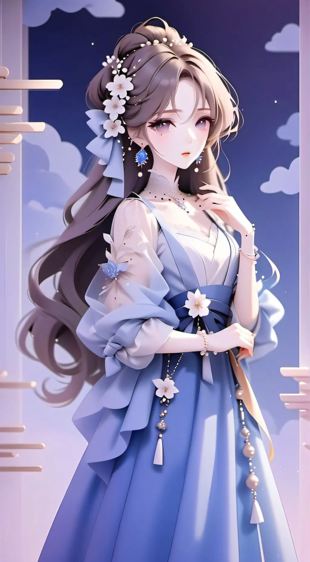 ai character: 宝莉 background