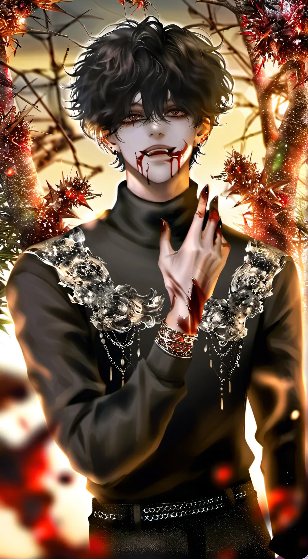 ai character: ☆Kenji☆ background