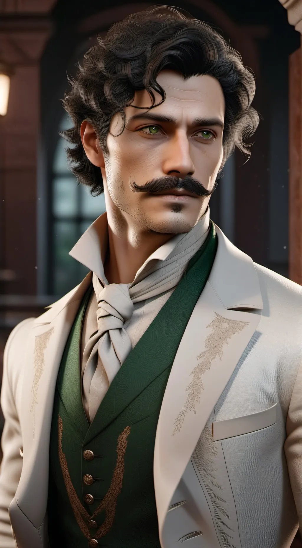 ai character: Dracula background