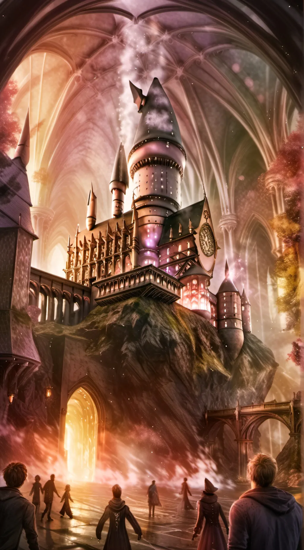 ai character: 😎🥰🪄🔮HOGWARTS🔮🪄🥰😎 background