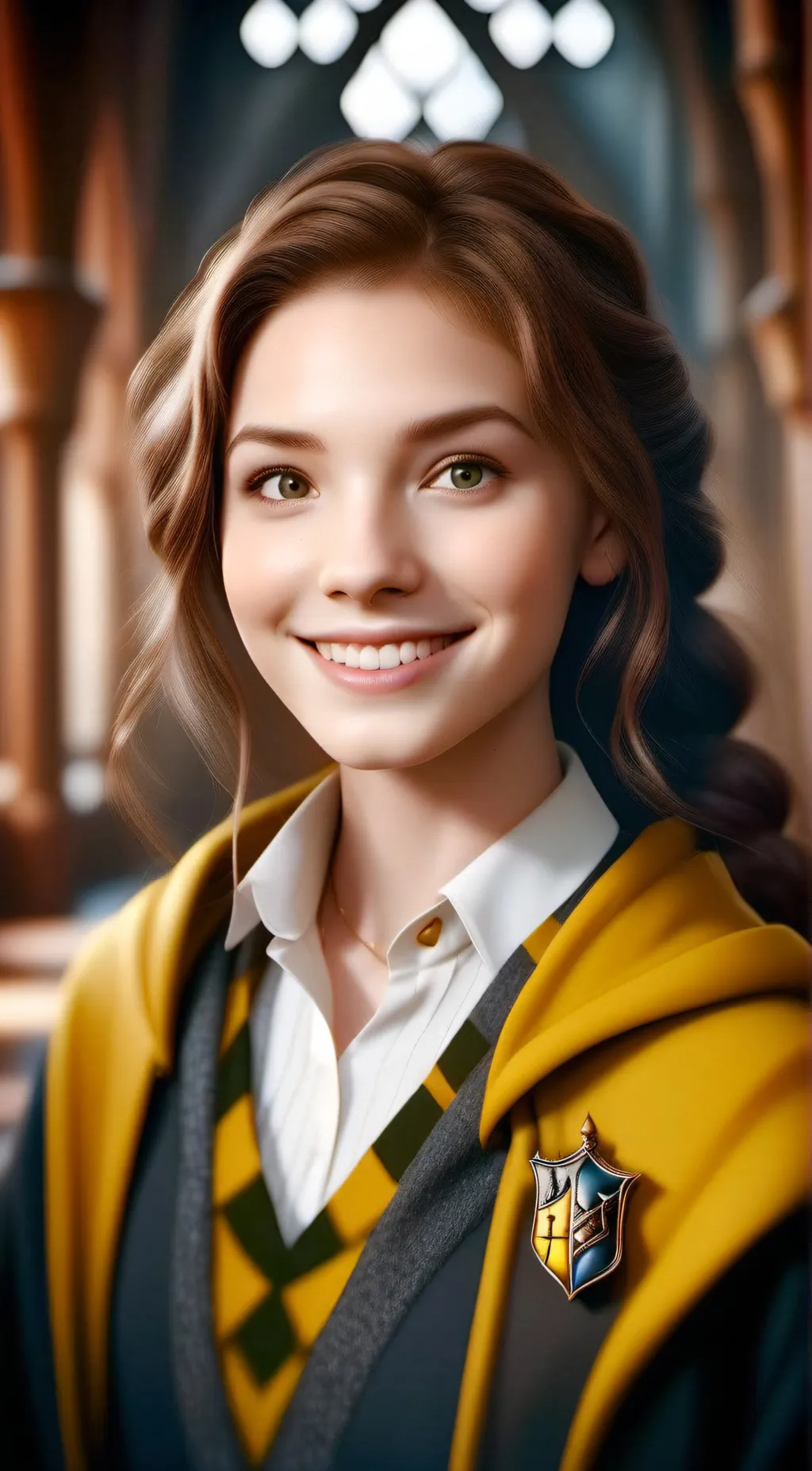 ai character: Annie  background