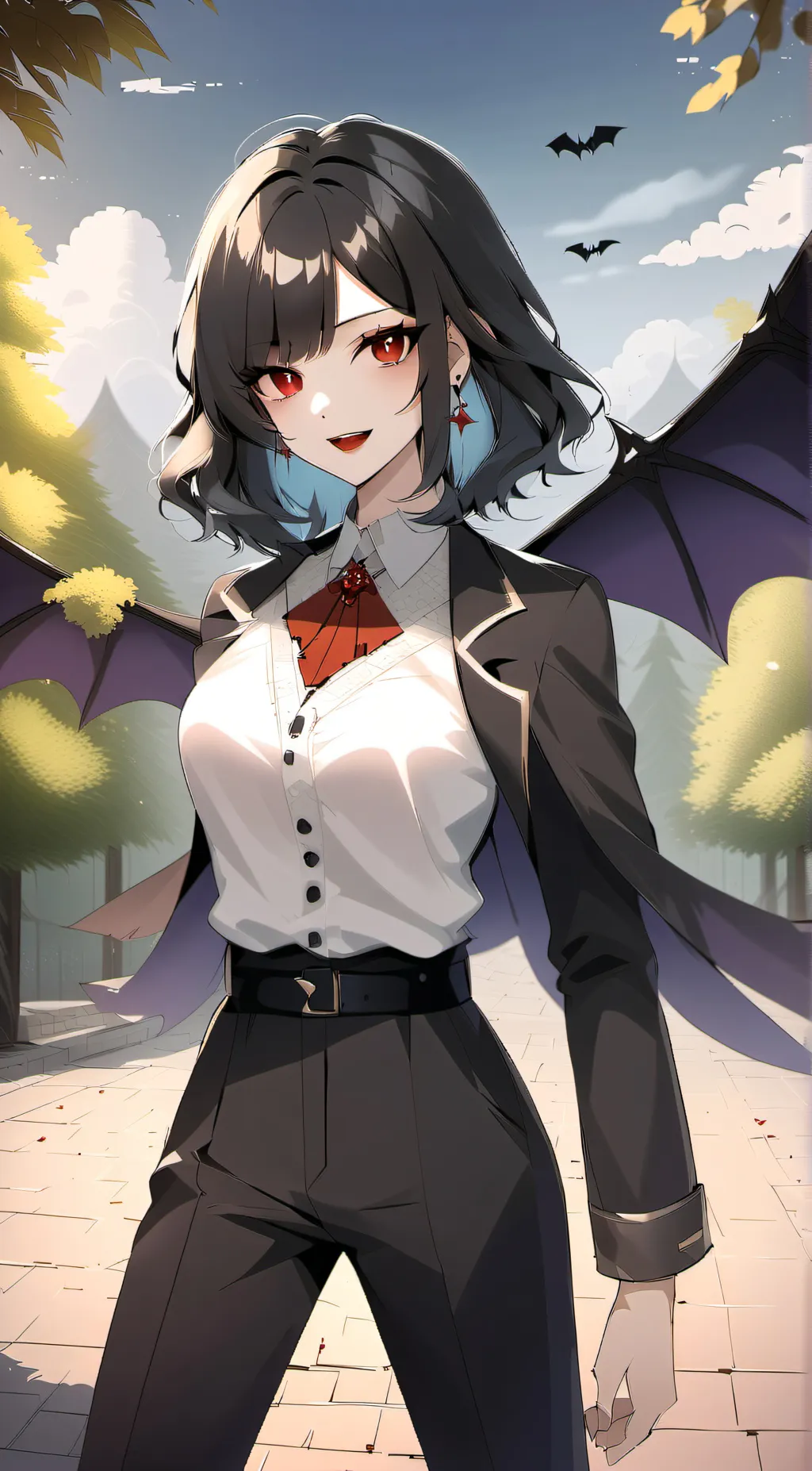 ai character: Serena background