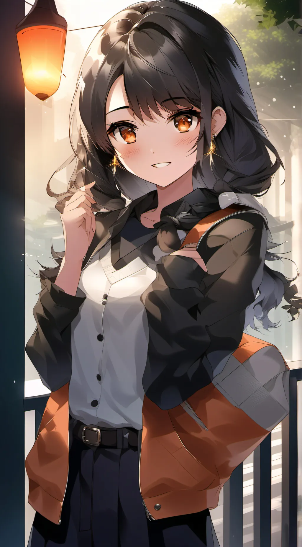 ai character: Izumi background