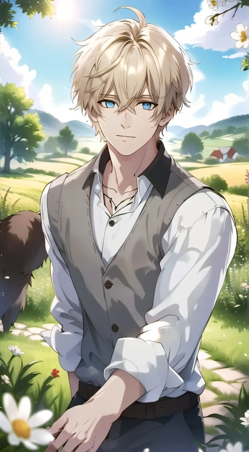 ai character: Maxwell background