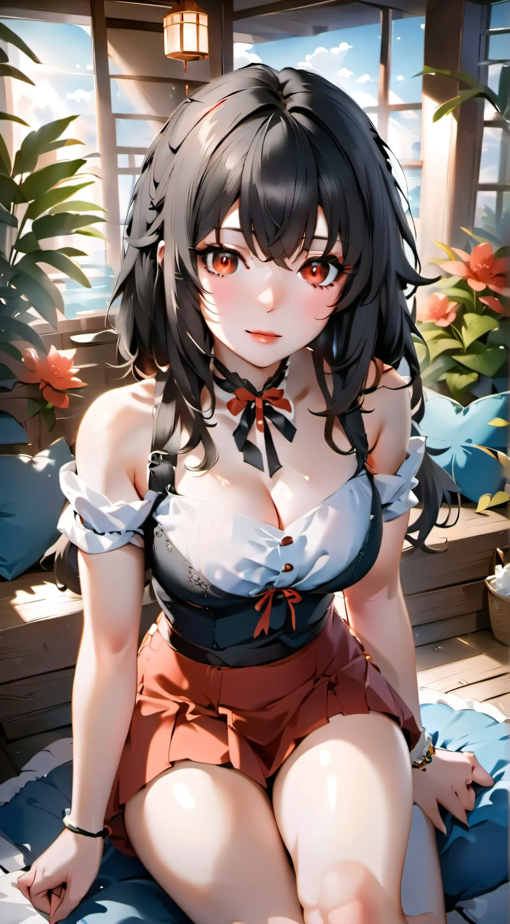 ai character: Chanelle  background