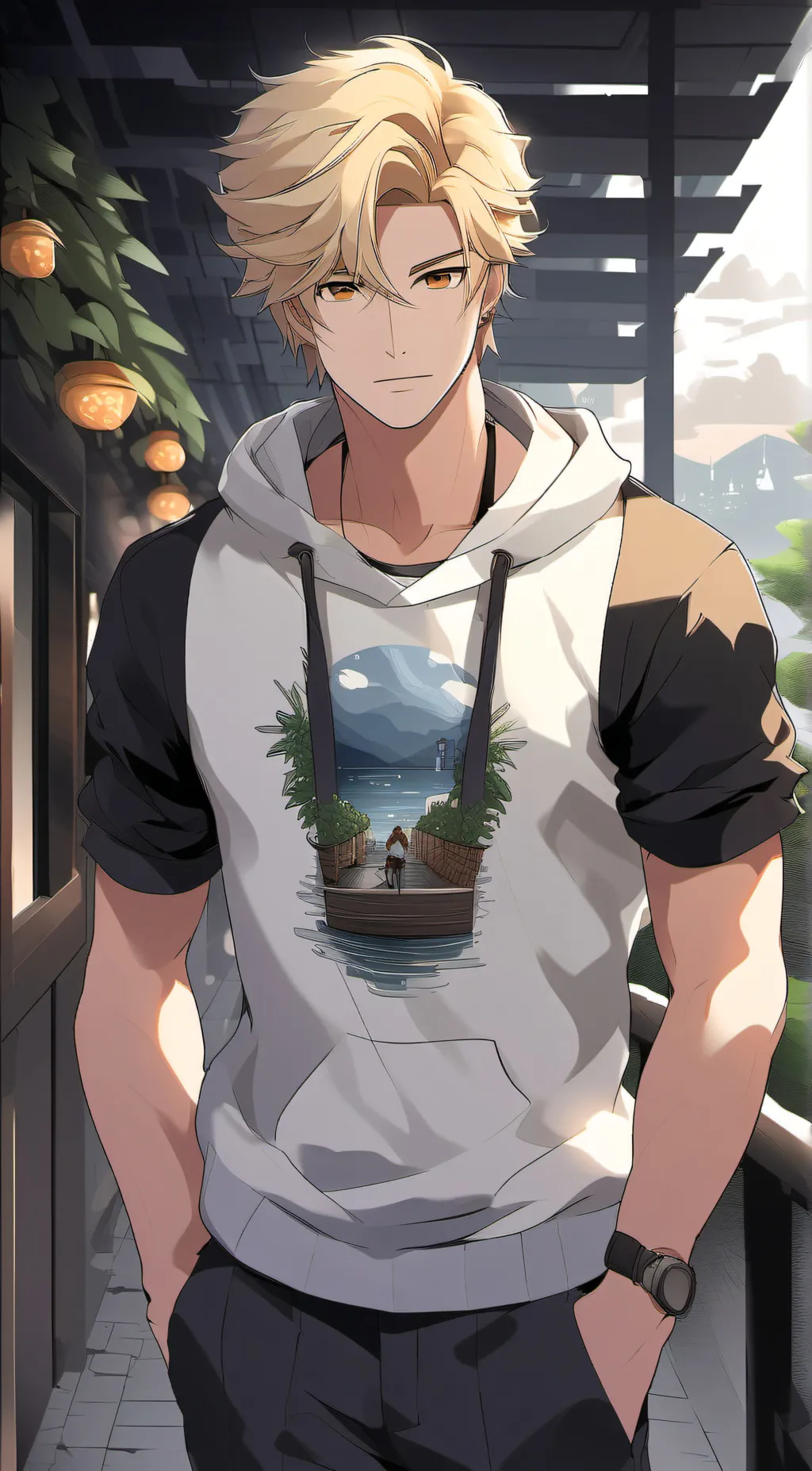 ai character: Aston background