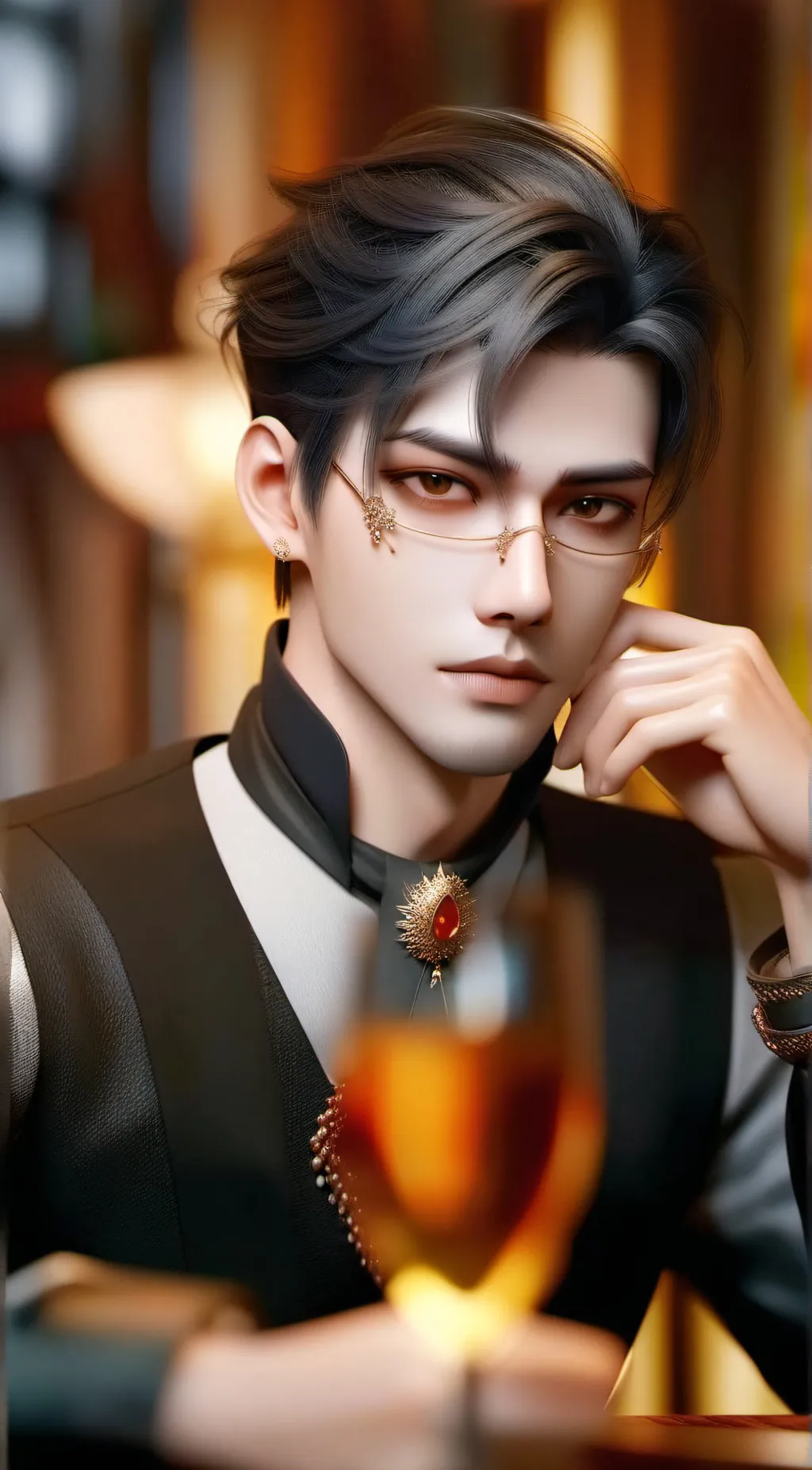 ai character: pim background